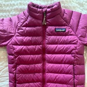 Patagonia kids 4t puffer jacket